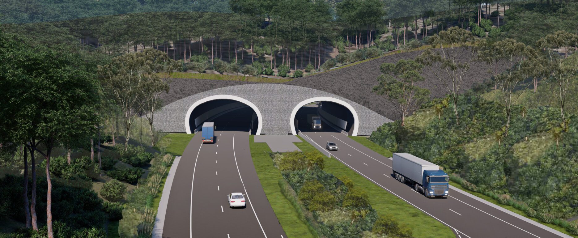 A render of Coffs Harbour Bypass
