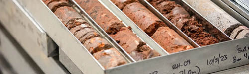 core samples for field engineering